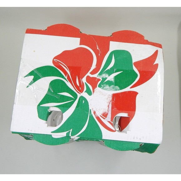 Luminarc Noel Glass Christmas Tree Star Tumblers Cooler 16 OZ Set of 4 - Picture 5 of 8